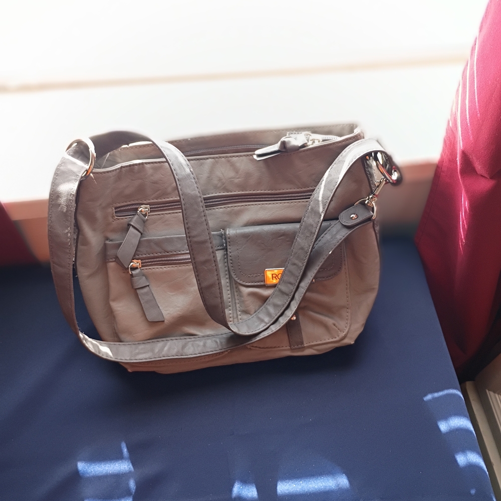Rosetti Tan Crossbody Bag - Picture 2 of 8